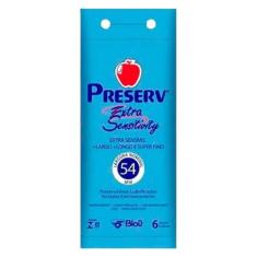 Preservativo Preserv Extra Sensitivity 6 Un - Blau