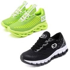 Tênis Feminino Infantil Conforto Solado Trança Kit 2 Pares-Feminino