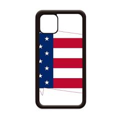 Montana USA Mapa Estrelas Listras Bandeira Formato para iPhone 11 Pro Max Capa para Apple Mobile Case