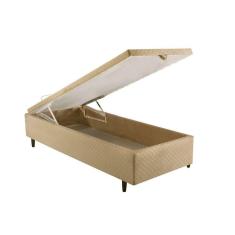 Cama Box Baú Universal Solteiro MH1439 Bordado Clean (88x188x35) - Herval