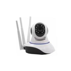 Câmera Robô Hd 3 Antenas Wifi 360 Visão Noturna Voz E App - Yoosee