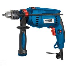 Furadeira de Impacto 600 W 1/2" 127 V Tramontina para Uso Profissional com Empunhadura Auxiliar Velocidade Variável e Si