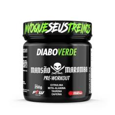 Pre treino diabo verde 250g ftw mansao maromba frutas verm