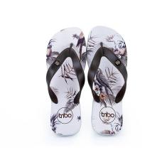 Chinelo Borracha Masculino Floral Dia a Dia Conforto
