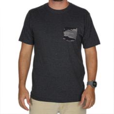 Camiseta Freesurf Bestshirts Army - Cinza Freesurf-Masculino