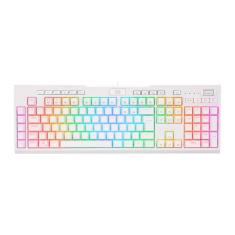 Teclado Optico Gamer Brahma Pro RGB Switch Marrom Branco - K586W-RGB-PRO