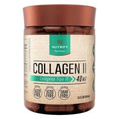 Collagen II - Colágeno tipo 2 - Nutrify 60 Cáps, Sem sabor, 60 Cápsula