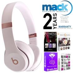 Fones de Ouvido Beats Solo 4 Wireless Cloud Pink - com 2 Anos de Garan