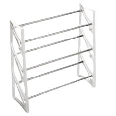 Sapateira Multifuncional Ampliavel 2 Em 1 Rack Estante 9 Pares Salto Alto 18 Tenis Sapatos