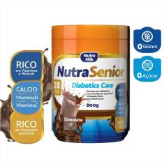 Melhor Suplemento Alimentar ZERO AÇÚCAR Nutra Senior 50+ Diabetics Car