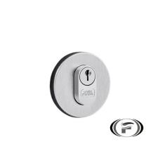 Fechadura Rolete 55mm Redonda Escovada União Mundial