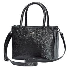 Bolsa Feminina Média Tiracolo Transversal em Couro