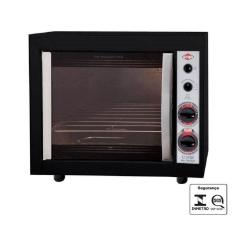 Forno Elétrico Layr Crystal Plus Advanced 1750W 46L Preto