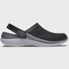 Sandália Crocs LiteRide 360 Clog Black/Slate Grey