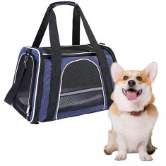 Bolsa Caixa Transporte Gato Cachorro Pet Animal De Estimaçao - Tatudeb