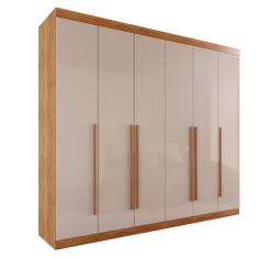 Guarda-Roupa Casal 6 Portas 6 Gavetas Sparta - Mais Móveis