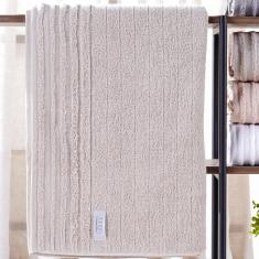 Toalha De Banho Glamour 100% Algodão 450g-m² 80x150cm Pergaminho