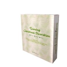 Enfeite De Natal Musical Led Neve Bola Pendurada Luzes