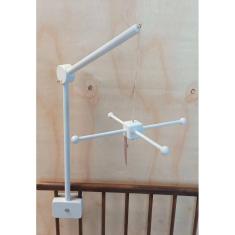 Mobile de Berço Pinus Branco c/ Mobile 90cm - Inmetro