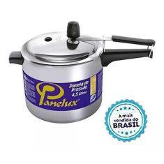 Panela De Pressão 4,5litros Panelux A Mais Vendida Do Brasil, 4,5L, Pr