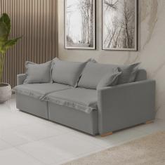 Sofá Cama Portinari 2 Lugares Retrátil Claro 216 Cm