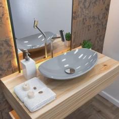 Kit Cuba L45 com Torneira Link 1062 Metal e Válvula Click 1 G Compace