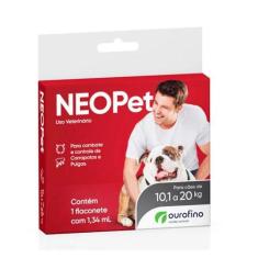 Antipulgas e Carrapatos Neopet 1,34ml Cães 10,1 a 20Kg - Ourofino