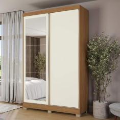Guarda Roupa Roupeiro com 2 Portas de Correr e Espelho CB01N571 Kappes