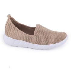 Tênis Slip On Casual Piccadilly 970071-10 Knit malha Joanete-Feminino