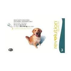 Antipulgas e carrapatos Revolution 12% para Cães de 20 a 40 kg - Zoetis