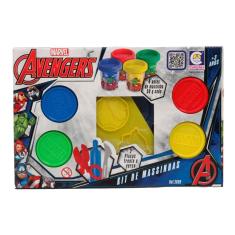 Marvel Avengers Kit Massinhas Plaquinhas - Cotiplás 2699