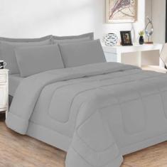 Jogo de Cama Soft Conforto Casal Queen Vários Tamanhos Casa Dona, 5 PE