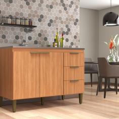 Balcão Para Cozinha De Pia Ana Móveis Freijó