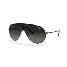 Óculos de Sol Ray-Ban Wings 0RB3597 002/11 Tam 33 / Preto - Lentes Cinza Gradiente