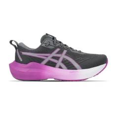 Tênis ASICS Gel Nagoya 8 Feminino Cinza/Roxo-Feminino