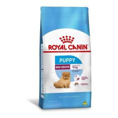 Ração Mini Indoor Junior Para Cães Filhotes 1Kg - Royal Canin