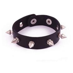 Bracelete Pulseira Spike Cone Metal Punk Rock