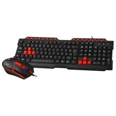 Kit Teclado e Mouse Gamer C3 Tech GK-20BK - ABNT2 - 1200dpi