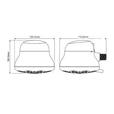 Ducha Master Banho Eletrônica 220v - Zagonel Branco