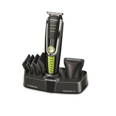 Aparador de Pelos Mondial Super Groom 6 em 1 Preto/Verde