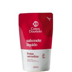 Corpo Dourado - Sabonete Líquido Corporal Frutas Vermelhas Refil 200ml