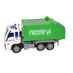 Caminhão de Coleta de Lixo com Fricção Verde - Quanhe