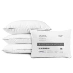 Travesseiro Anti Stress Ajuda no Sono Suporte Firme 50cm x 70cm Camesa