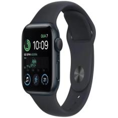 Apple Watch Se Gps Caixa Meia-noite De Alumínio De 40 Mm, Multiira Esportiva