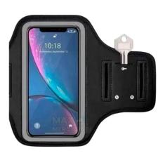 Capa De Braço Braçadeira para Celular Smartphone  - ARMBAND , Preto