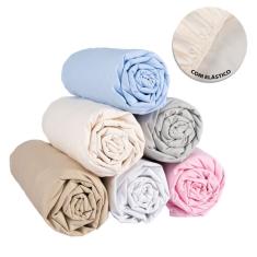 Lençol Avulso de Elástico Solteiro Percal 400 Fios Peletizado