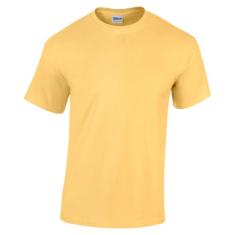 Gildan Camiseta masculina de algodão pesado de 150 g (G500) - AMARELO HAZ -5GG