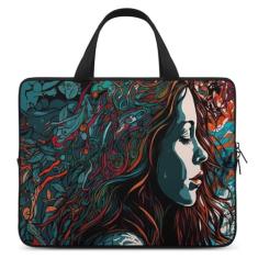 Bolsa para laptop compatível com MacBook Pro M3/M2/M1, MacBook Pro, MacBook Air, iPad Pro, Surface Pro 9/8, 12 polegadas, bolsa de borracha de cloropreno