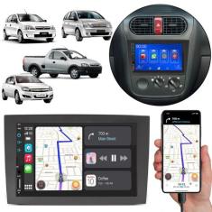 Kit Multimídia Mp5 Corsa Montana 2002 A 2012 7 Pol Carplay Android-Aut