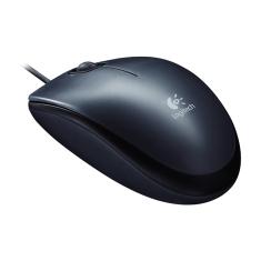 Mouse Óptico Logitech M100 USB - Preto, com Fio